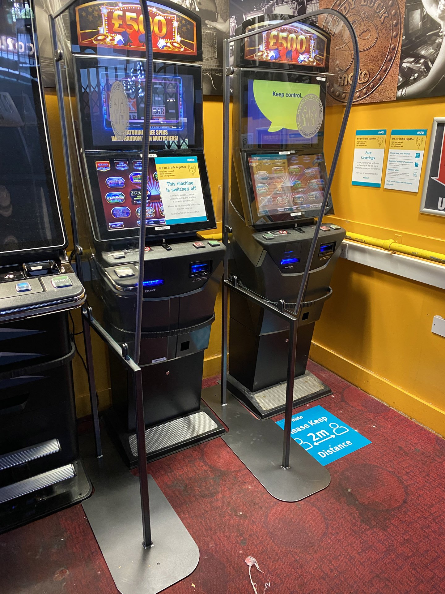 Adult Gaming Centres, Moto Services 06