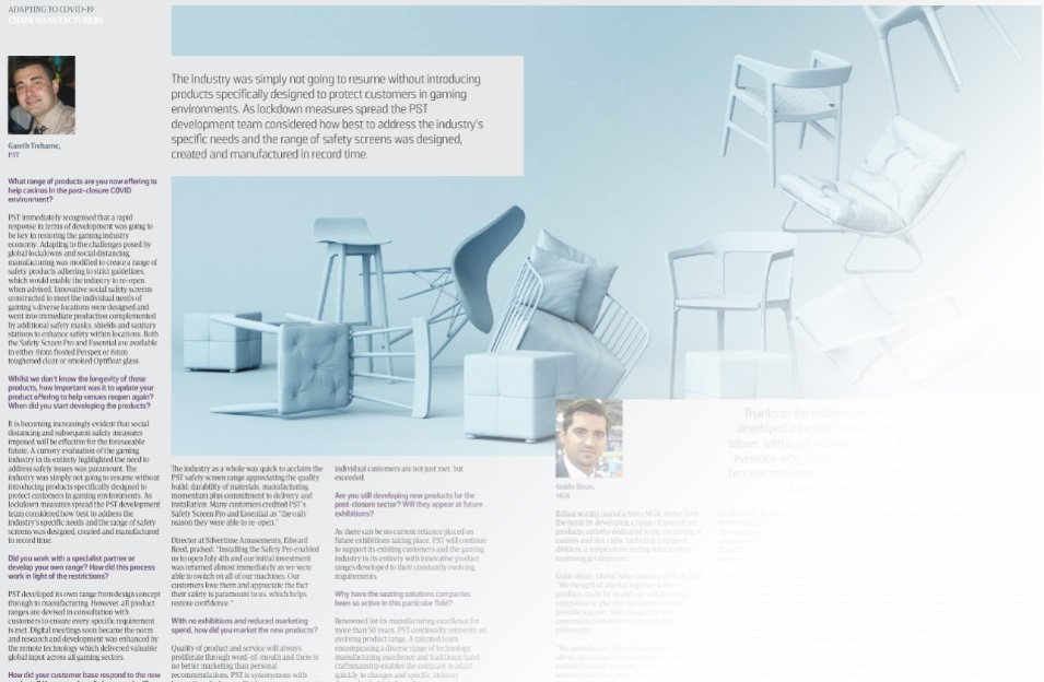 PST News Image for G3 Magazine, Sept