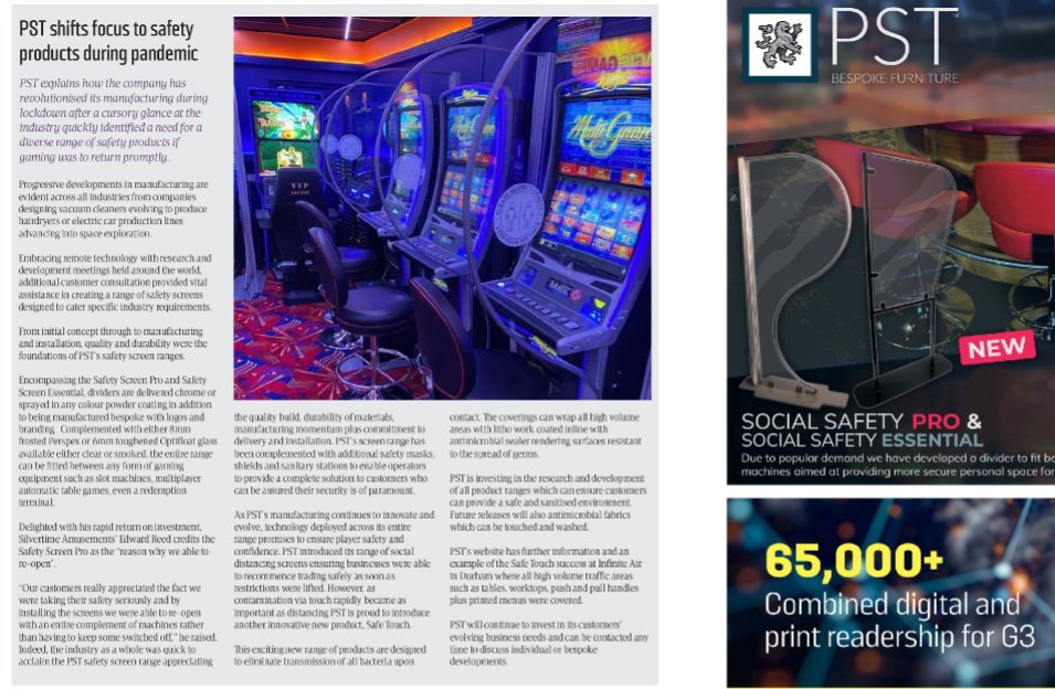 PST News Image for G3 Magazine, Feb